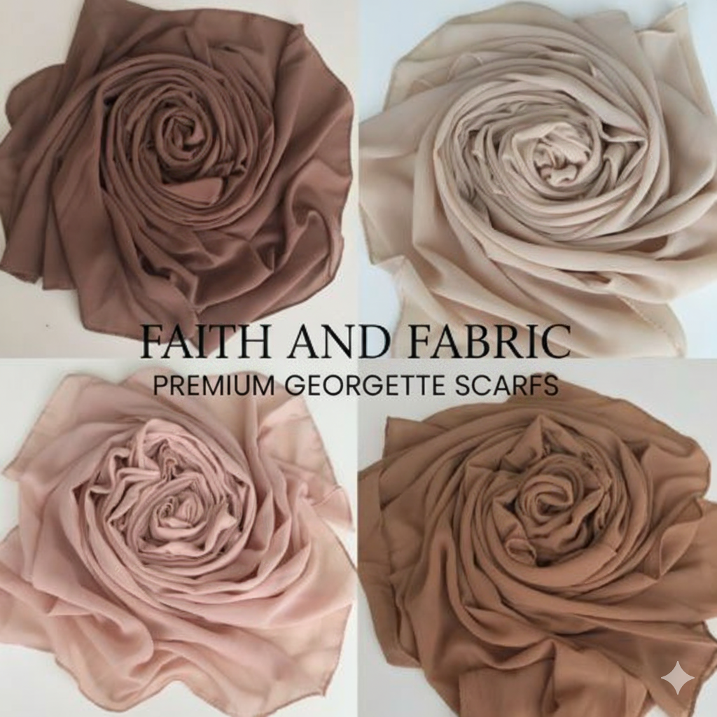 Premium Georgette Scarves