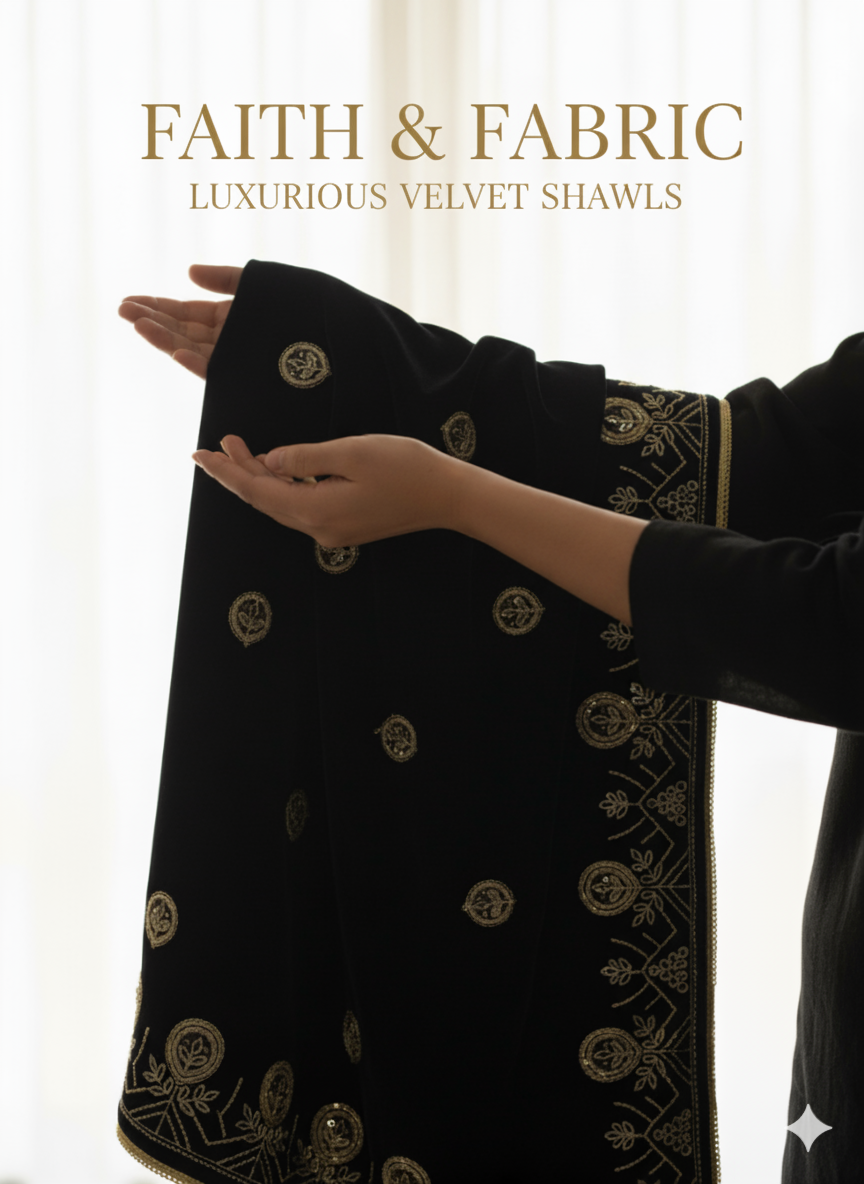 Luxury Velvet Shawls