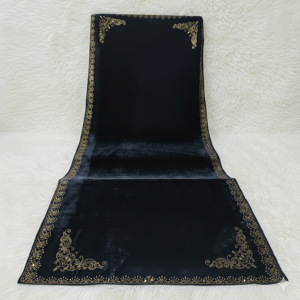 Embellished Velvet Shawls