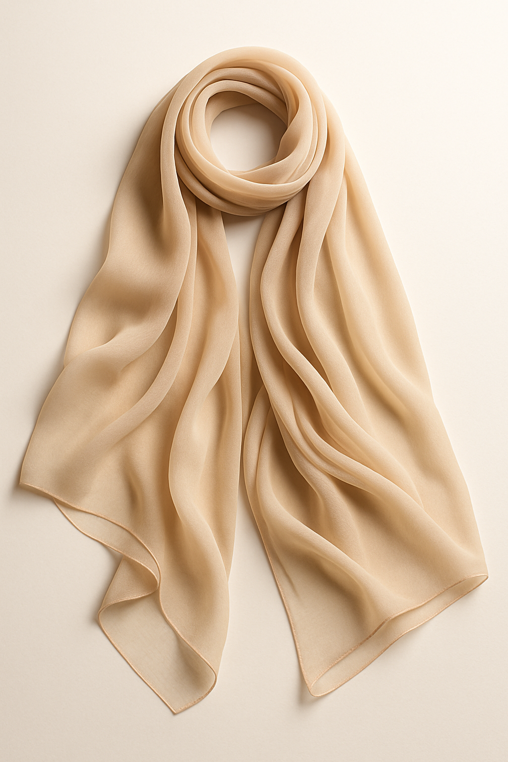 OFFWHITE GEORGETTE HIJAB