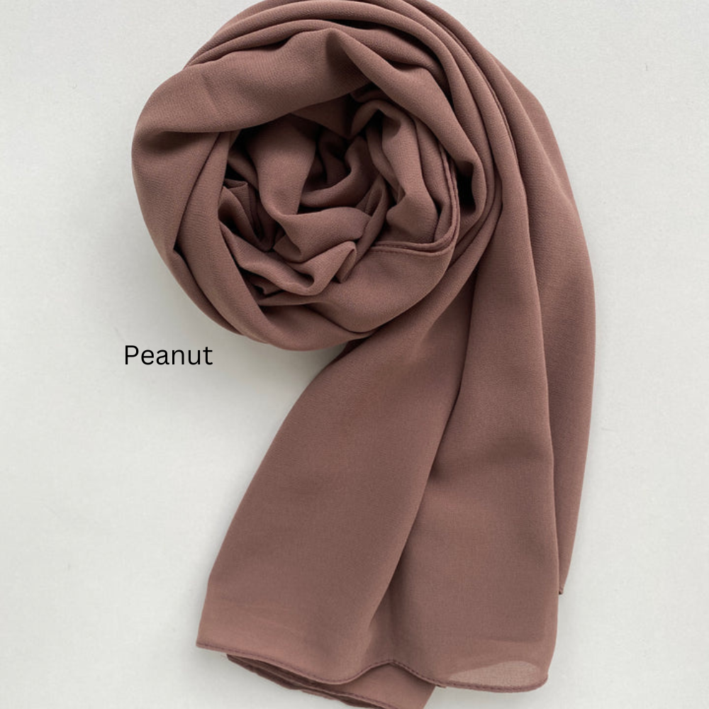 PEANUT GEORGETTE HIJAB