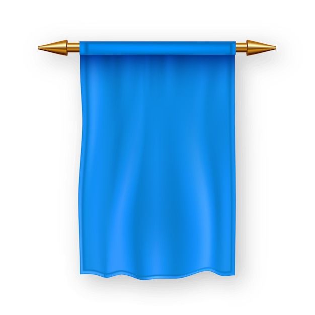 BLUE CHIFFON SCARF