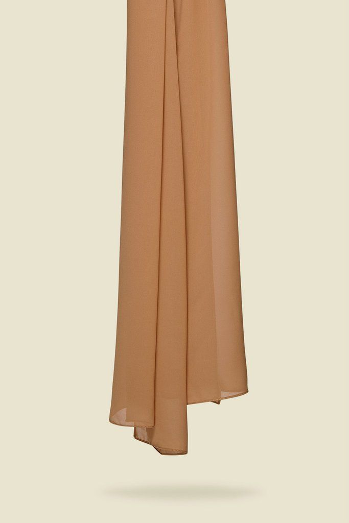 PALE GOLD GEORGETTE HIJAB