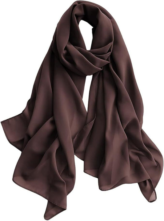BROWN  GEORGETTE HIJAB