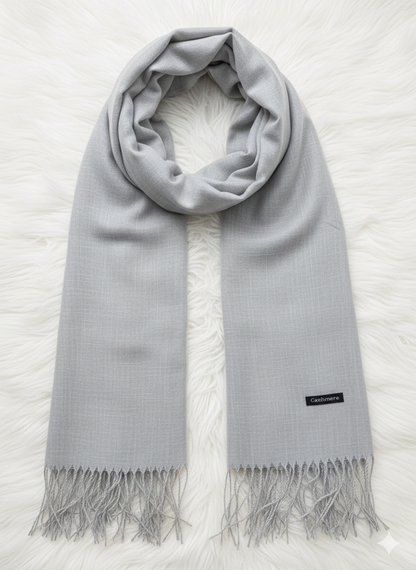 Luxurious Cashmere-Blend Shawl-Style Scarves