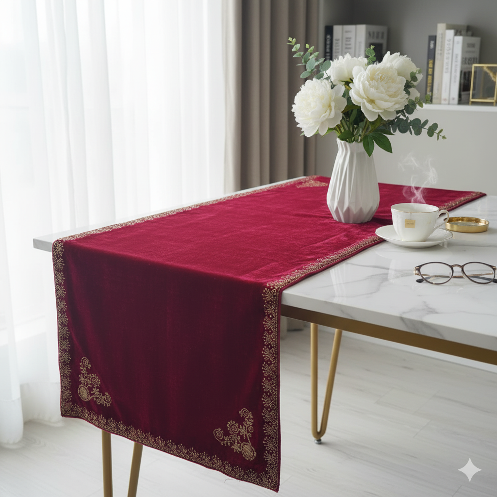 Embellished Velvet Shawls