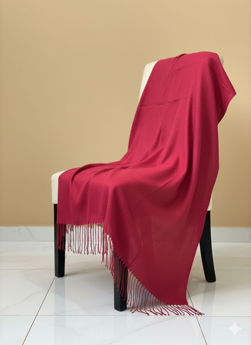 Luxurious Cashmere-Blend Shawl-Style Scarves