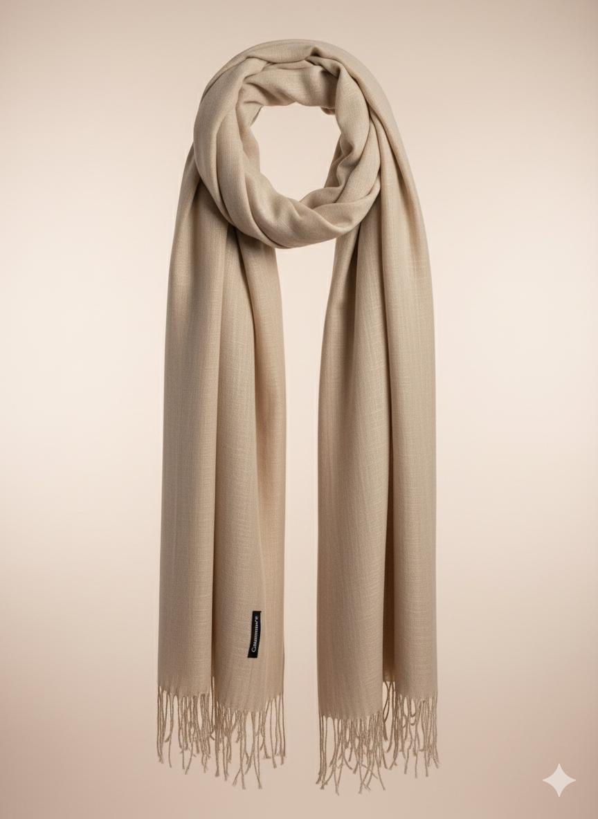 Luxurious Cashmere-Blend Shawl-Style Scarves