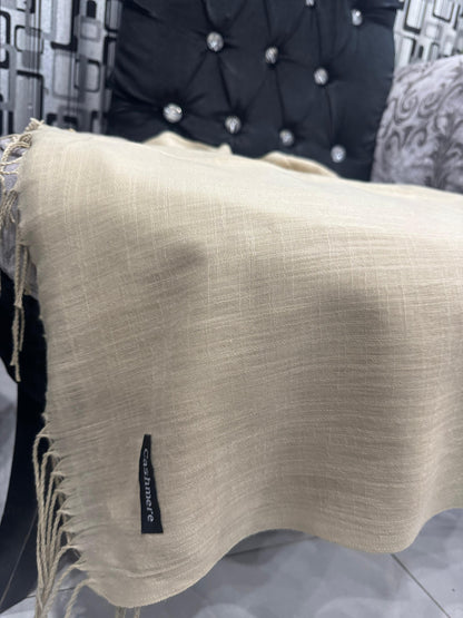 Luxurious Cashmere-Blend Shawl-Style Scarves