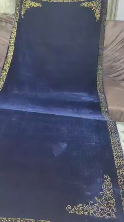 Embellished Velvet Shawls